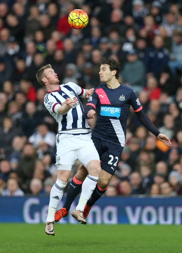 Chris Brunt and Daryl Janmaat