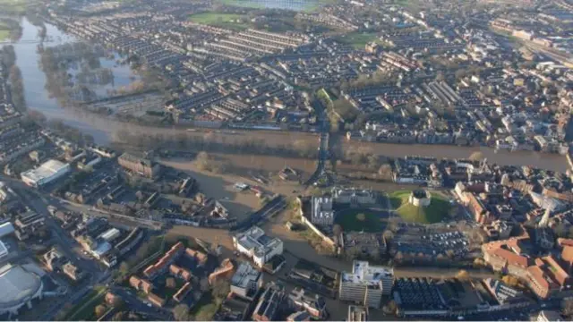 York flooding