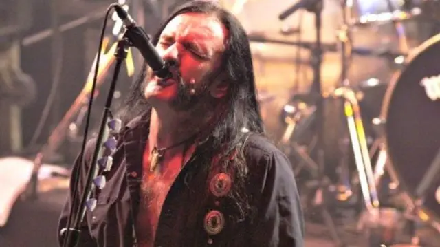 Lemmy performing