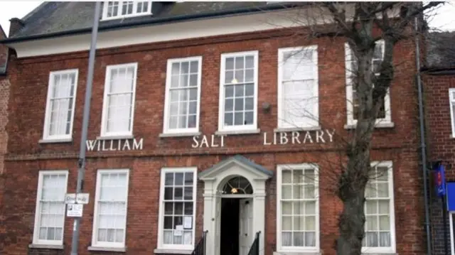 The William Salt Library, in Stafford