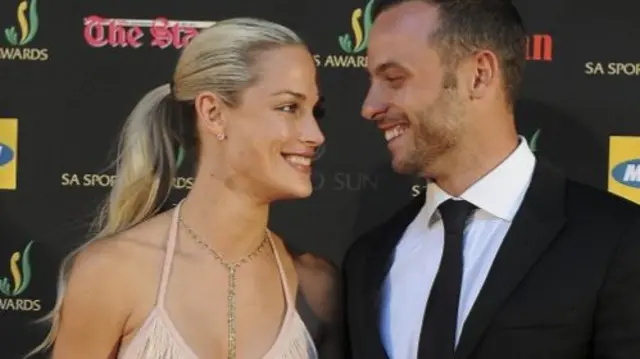 Reeva Steenkamp and Oscar Pistorius