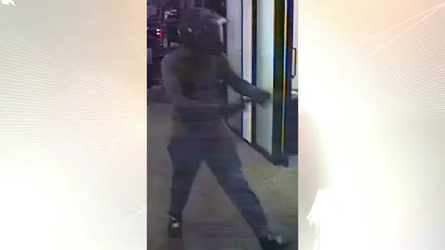 Armed robber suspect in Bradford