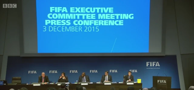 Fifa news conference