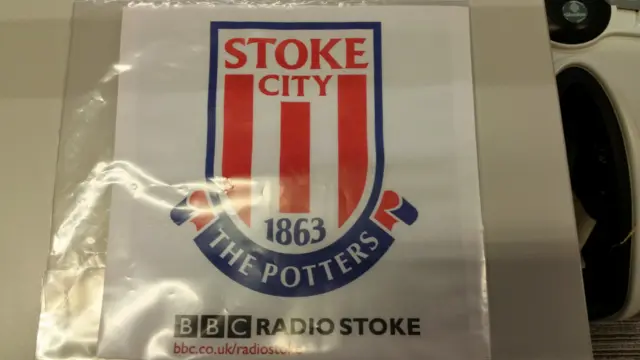 Stoke City flag