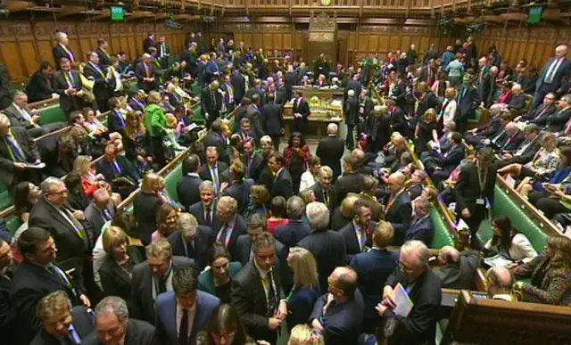 MPs in the House of Commons