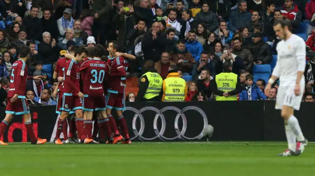 Real Sociedad celebrate