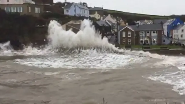 High tides in Little Haven