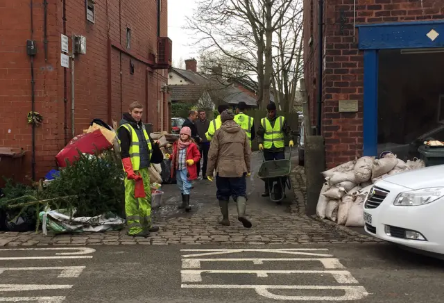 Clear up in Croston