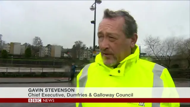 Gavin Stevenson, Chief Executive of Dumfries and Galloway Council