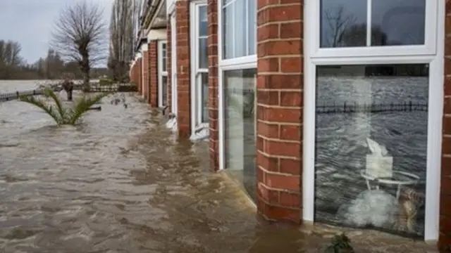 Flooded windows