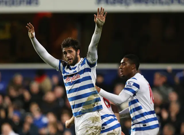 QPR forward Charlie Austin