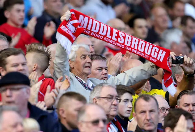 Middlesbrough fans