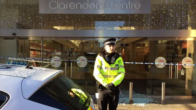 Clarendon Centre burglary