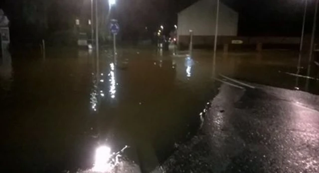 Flooding in Wigton