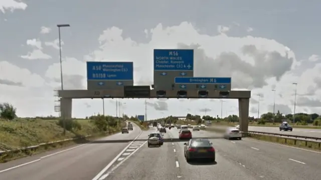 M6 junction 20