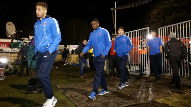 Hartlepool United players