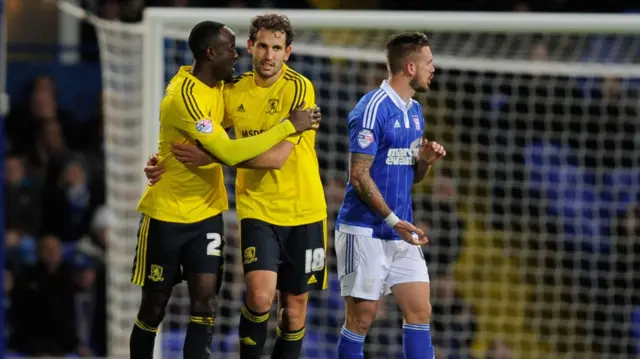 Albert Adomah, Christian Stuani