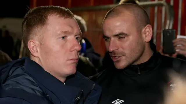 Paul Scholes pre-match