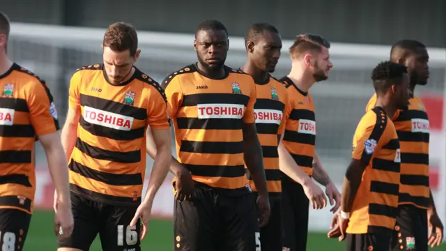 Barnet players