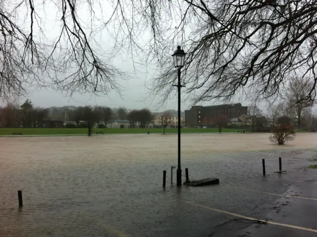 Flooding in Cockermouth, Cumbria