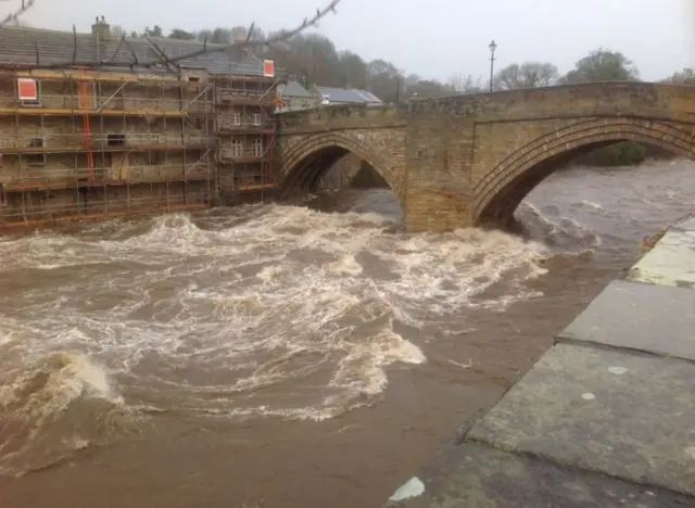 River Tees at Barnard Castle