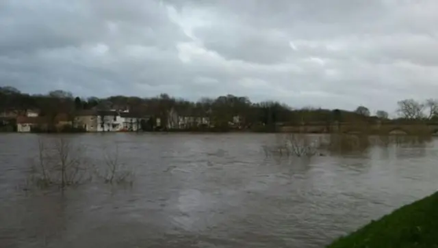 River Tees at Croft