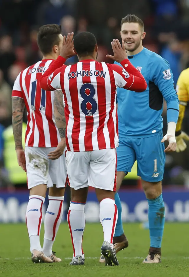 Stoke celebrate