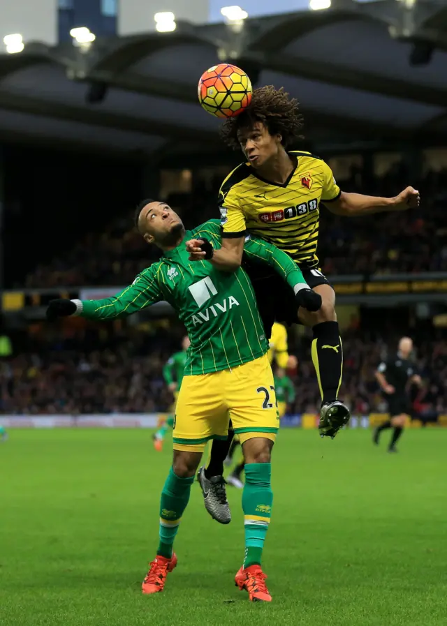 Nathan Redmond and Nathan Ake