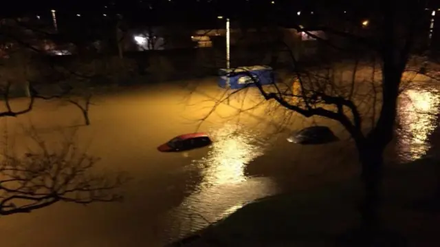 West Walls flooding