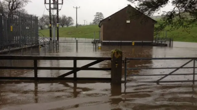 Flooding in Carnforth