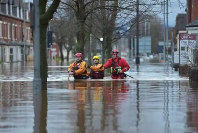 Emergency services in water