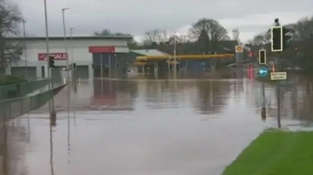 Roundabout in Carlisle