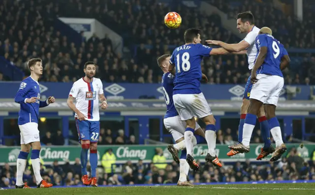 Scott Dann scores