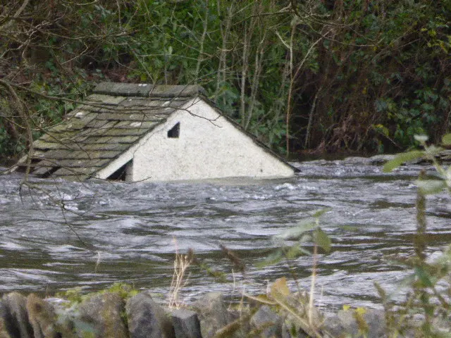 Flooding in Backbarrow