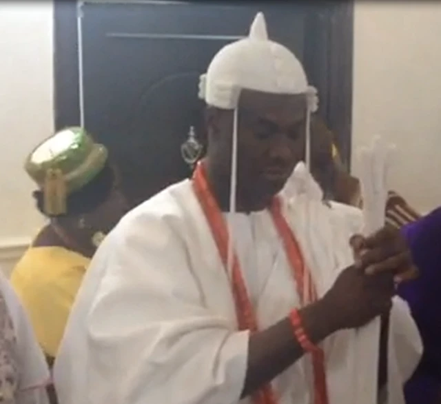 Ooni of ife Adeyeye Enitan Ogunwusi