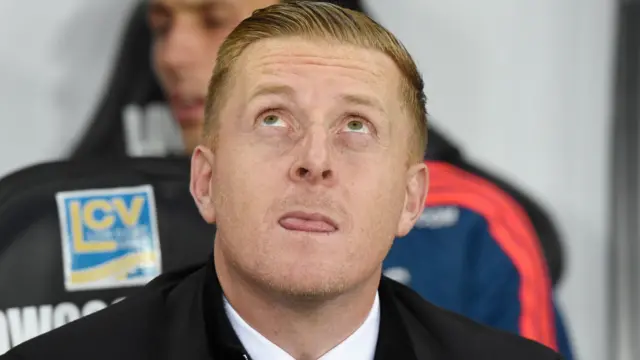 Swansea boss Garry Monk