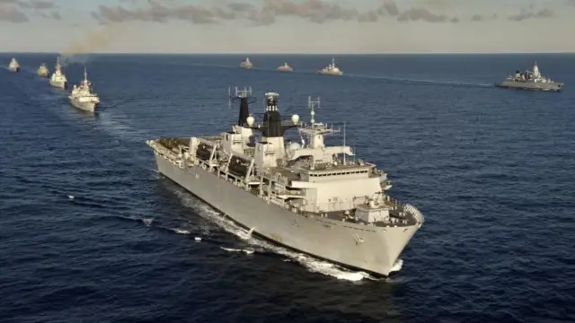 HMS Bulwark. Pic: Crown Copyright