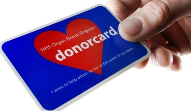 donor card