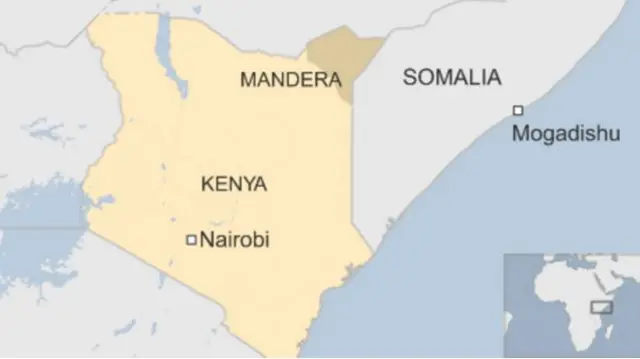 Kenya map