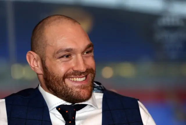 Boxer Tyson Fury