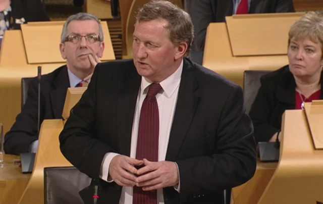 Scottish Labour MSP Alex Rowley