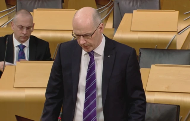 Finance Secretary John Swinney