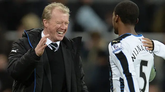 Georginio Wijnaldum & Steve McClaren