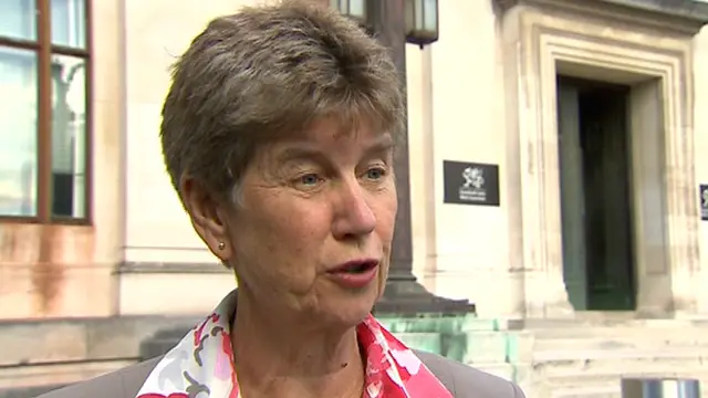 Welsh Finance minister Jane Hutt