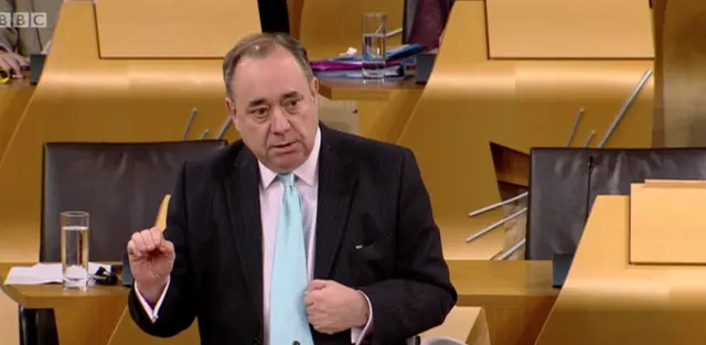 SNP MSP Alex Salmond