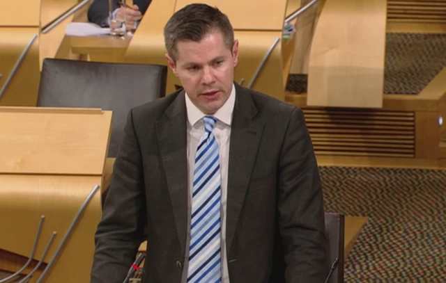 Transport Minister Derek Mackay