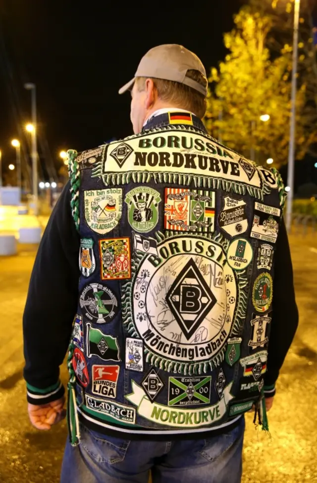 A Borussia Monchengladbach fan