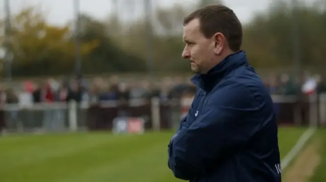 Didcot Town joint manager Ian Concannon