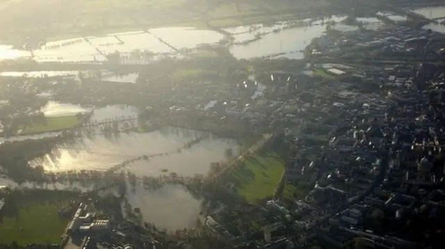 Flooded oxford