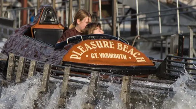 Great Yarmouth roller coaster